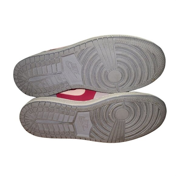 Youth Air Jordan 1 Mid GG 4Y 'Hyper Fuchsia' 555112 609 - Picture 7 of 7